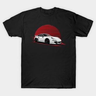 white 997 GT3 T-Shirt